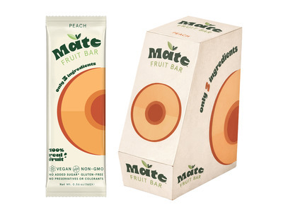 Peach Fruit Bar 15/.56oz