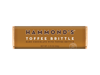 Dark Chocolate Toffee Brittle Bar 12/2.25oz