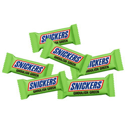Ghoulish Green Fun Size Snickers 20lb