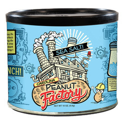 Sea Salt Peanuts 6/10oz