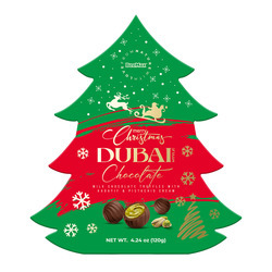 Dubai Truffles Christmas Tree Box 12/4.4.24oz