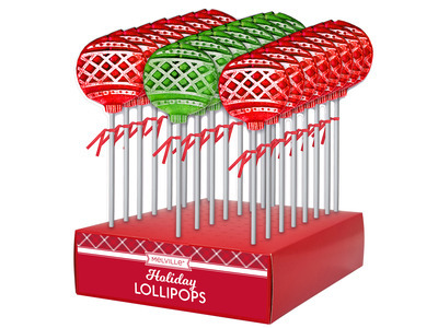 Frosted Ornament Ball Lollipops 24ct