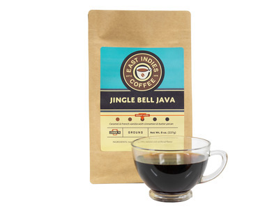 Jingle Bell Java Ground Coffee 6/8oz