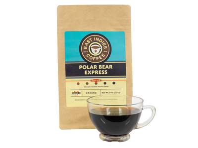 Polar Bear Express Ground Coffee 6/8oz