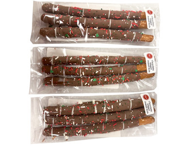 Milk Chocolatey Dipped Pretzel Rods 24/3ct