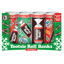 Tootsie Roll Banks 12ct