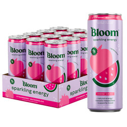 Strawberry Watermelon Bloom Energy Drink 12/12oz