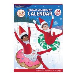 Elf on the Shelf Holiday Countdown Calendar 12/1.76oz