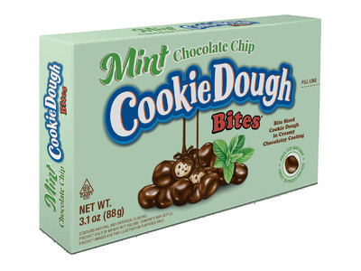 Mint Chocolate Chip Cookie Dough Bites Theater Box 12/3.1oz