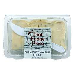 Cranberry Walnut Fudge 12/8oz