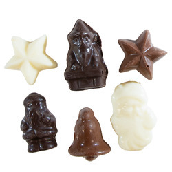 Assorted Chocolate Ornaments 4/3lb