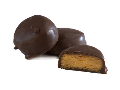 Dark Chocolate Peanut Butter Balls 4/3lb