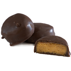 Dark Chocolate Peanut Butter Balls 4/3lb