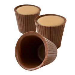 Milk Chocolate Dessert Glasses 9/16ct