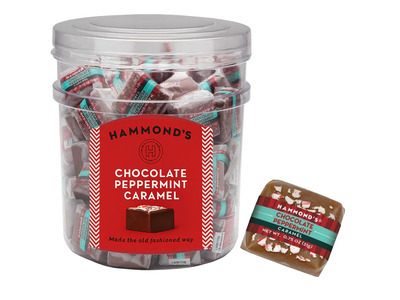 Chocolate Peppermint Caramel Tub 80ct