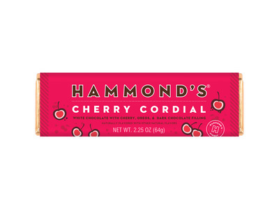 White Chocolate Cherry Cordial Bar 12/2.25oz
