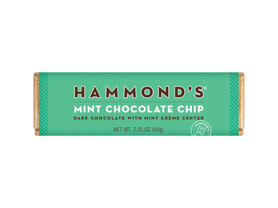 Dark Chocolate Mint Chocolate Chip Bar 12/2.25oz
