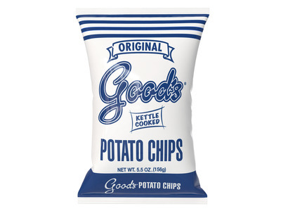 Kettle Cooked Potato Chips Blue Bag 12/5.5oz