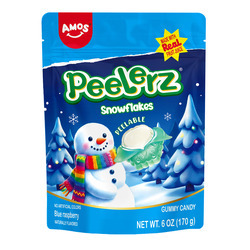 Peelerz Gummy Snowflakes 12/6oz