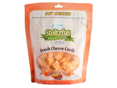 Buffalo Hot Wing Cheese Curds 6/8oz