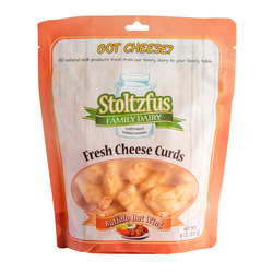 Buffalo Hot Wing Cheese Curds 6/8oz