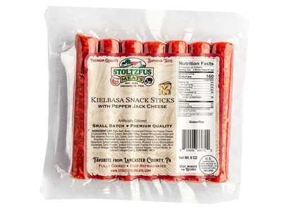 Kielbasa Snack Sticks with Pepper Jack Cheese 20/6oz