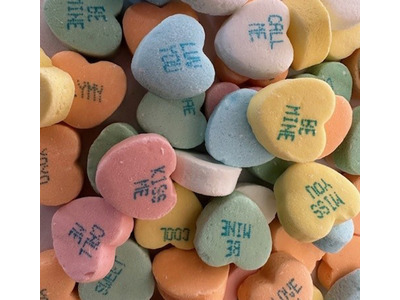 Small Conversation Hearts 26lb