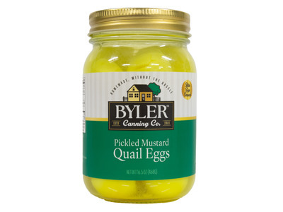 Pickled Mustard Quail Eggs 12/16.5oz