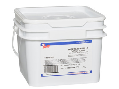 Superior Vanilla Donut Icing, Ready-to-Use 22lb