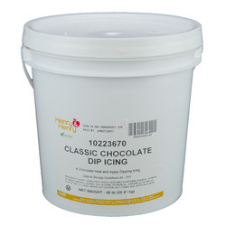 Classic Chocolate Dip Icing, Heat & Apply 45lb