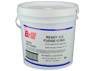 Ready Ice Fudge Icing, Ready-to-Use 23lb