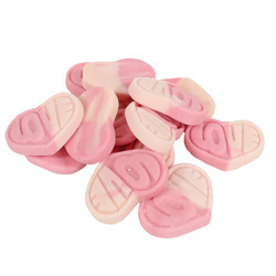 Swedish Sweet Strawberry & Vanilla Hearts 20lb