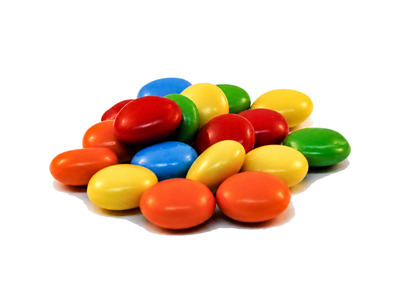 NAC Candy Coated Semi-Sweet Baking Bits 30lb