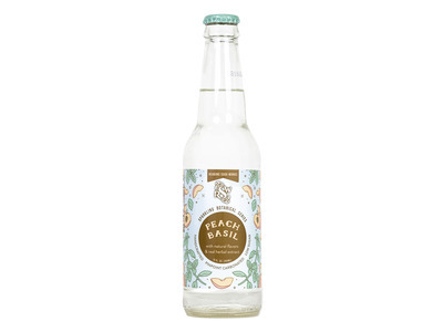 Peach Basil Sparkling Botanical 12/12oz