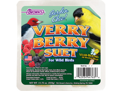 Verry Berry Suet 8/11.75oz