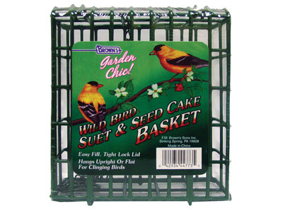 Suet & Seed Cake Basket 8/4oz