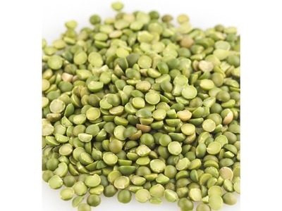 Organic Green Split Peas 25lb