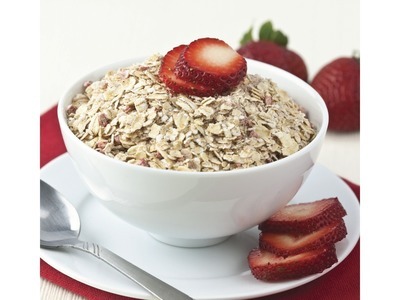 Natural Strawberry & Cream Oatmeal 10lb