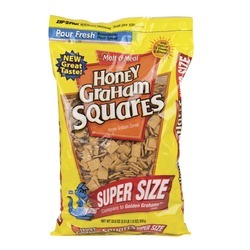 Honey Graham Squares 8/33oz