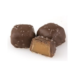 Milk Chocolate Sea Salt Caramels 6lb