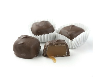 Milk Chocolate Vanilla Caramels, Sugar Free  6lb