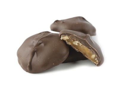 Milk Chocolate Cashew Caramel Patties, Sugar Free  6lb