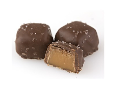 Milk Chocolate Sea Salt Caramels, Sugar Free 6lb