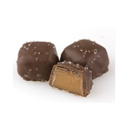 Milk Chocolate Sea Salt Caramels, Sugar Free 6lb