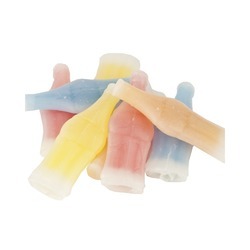 Chew Wax Bottles, 56 per lb/18lb