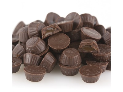 Mini Milk Chocolate Flavored Caramel Cups 10lb