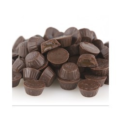 Mini Milk Chocolate Flavored Caramel Cups 10lb