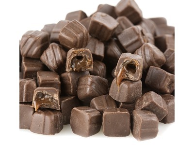 Mini Milk Chocolate Flavored Sea Salt Caramels 10lb