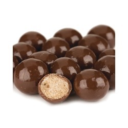 Milk Chocolate Malt Balls, Reduced Sugar Added 10lb