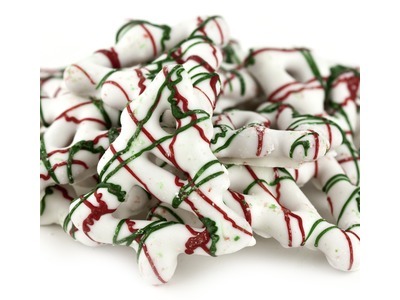 Christmas Tree Drizzle Pretzels 15lb